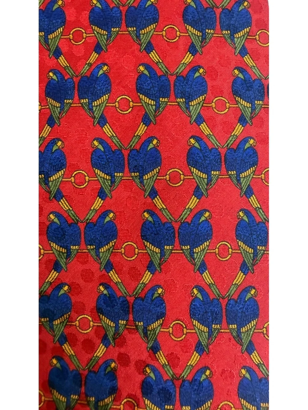 Paul Fredrick Parrot Tie